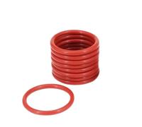Red rubber O-ring, Wire diameter 35mm Inner diameter 190mm Outer diameter 260mm, 2Pcs
