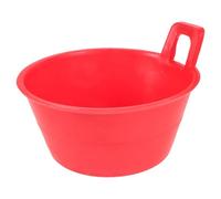 Red Rubber Watering Ladle Scoop for Vegetable Gardens and Fertilizing