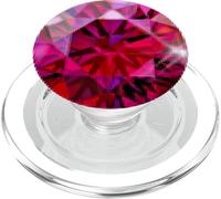 Red Ruby Pink Diamond Gem image - 7zeroFIRE PopSockets PopGrip for MagSafe