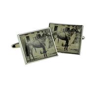 Red Rum Image Design Horse Racing Cufflinks Presented in a Cufflink Box