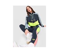 Red Run Activewear Azure Cropped Windbreaker - Blue - Womens XS