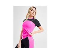 Red Run Activewear Twin Flame Tech T-Shirt - Black - Womens XS