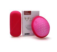 (Red, S) 2pcs Fire Sale-ecoblossom Reusable Menstrual Disc - Set Of 2 Menstrual Cup W/ce Fda,new