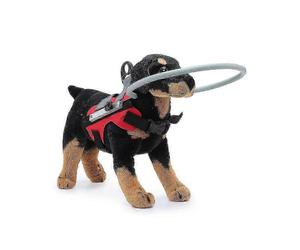 (RED, S) Halo Blind Dog Harness Guide Device Help For Blind Dogs To Avoid Accidents Build Confidence Ideal Blind Dog Accessory To Navigate Surroundi