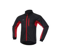 (Red, S) Winter Cycling Jacket Men Thermal Fleece Cycling Jacket Windproof Waterproof Warm Bicycle MTB Mountain Bike Clothing