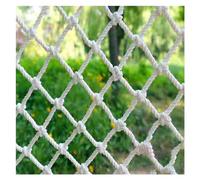 Red Safe Net for Kids, 5cm Expandable Mesh Protect, Anti-Fall Guard for Stairs & Balcony, Customizable (7x7m) - Child Safe Ber