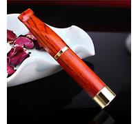 Red Sandalwood Cigarette Holder Easy Cleaning Cigarette Holder Filters Gift Box Packaging