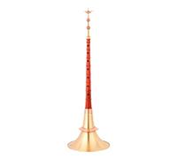 Red Sandalwood Suona Musical Instrument In D Key For Beginners Professional Trumpet Professional Size Performance (Color : Crimson rose pear)
