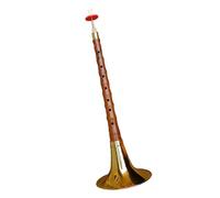 Red Sandalwood Suona Set For Beginners Chinese Traditional Folk Suona Horn Woodwind Instrument Suona Set(Color:E minor)