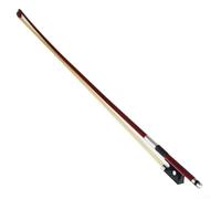 Red Sandalwood Violin Bow 1/4 1/8 1/10 Size White Horsehair Beginner Practice Accessory Straight Arch (1/4)