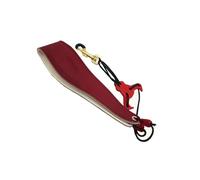 Red Saxophone Strap One Shoulder Alto Tenor Treble Built-in Cowhide Material Saxophone Parts