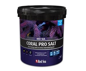 Red Sea Coral Pro Reef Salt Mix Small Bucket | Makes 55 Gallons Complete Marine Saltwater Aquarium Advanced Formula Optimal Coral Health & Stability
