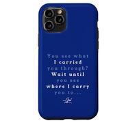 Red Sea Moments See What I Carried You Through Exodus 14 Case for iPhone 11 Pro