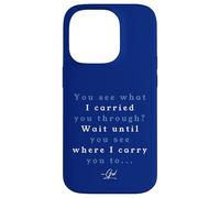 Red Sea Moments See What I Carried You Through Exodus 14 Case for iPhone 14 Pro