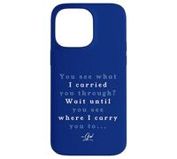 Red Sea Moments See What I Carried You Through Exodus 14 Case for iPhone 14 Pro Max