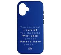 Red Sea Moments See What I Carried You Through Exodus 14 Case for iPhone 16