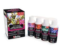 Red Sea Trace Colors Pack A B C D Coral Supplement 4x100ml Reef Aquarium Additive