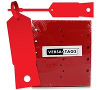 RED Self-Locking Arrow Key Tags (1,000 per pack) Size 4 1/2 X 3/4 (RED) by Arrow ID Tags