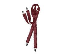 Bristol Novelty BA1026 Suspenders Braces | Unisex | Red Sequin, Mens, Solid, One Size