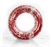 Red Sequins Swimming Ring Inflatable Rubber Rings for Kids 4-9 Years,70 Inflatable Pool Ring Floaties Swim Rings Water Float Inflatables Pool Float for Boys Girls Beach Summer Water Party Sport