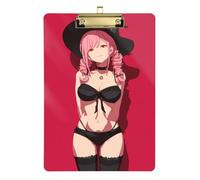 Red Sexy Anime Witch Nursing Edition clipboard Transparent for Classroom Supplies for Teachers Elementary Tabla para escribir con Clip Size 9 x 12