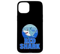 Red Shark Family Reunion Squad First Last Name Case for iPhone 15 Plus