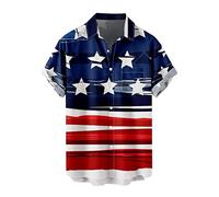 red Shirts Tea Shirts Men Tank Tops Men Men's Polos Mens Beach Shirt Short Sleeve Mens t-Shirts Pack Mens Vest Tops Summer Mens Hawaiian Shirts and Shorts Set Pullovers for Men UK 4XL Short