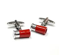 Red Shotgun Shell Standard Fitting Cufflinks X2AJ437
