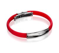 Red Silicon Liverpool FC Crest Bracelet - J2283