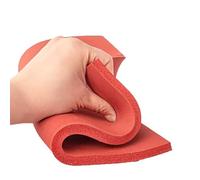 Red Silicone Foam Mat for Laminating Machine, Super Soft Sponge Pressing Board, High Temp Pad, 100x100mm | for Industrial & Craft Use(100x100x20mm)