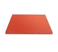 Red Silicone Foam Mat for Laminating Machine, Super Soft Sponge Pressing Board, High Temp Pad, 150x150mm | for Industrial & Craft Use(150x150x1mm)