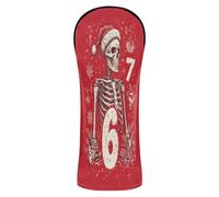 Red Six Seven Golf Club Head Covers Waterproof Headcover with Number Tag for Driver Hybrid and Fairway Woods