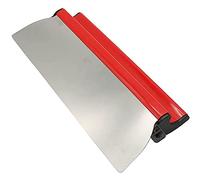 Red Skimming Plastering Painting Smoothing Spatula Flexible Painting Finishing Trowel Tools Stainless Steel Smoothing Finishing Spatula Tool Easy Application