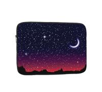 Red Sky At Night Starry Laptop Case Sleeve Water-Resistant Slim & Portable Shockproof Protective Cover For 10", 12", 13", 15", And 17" Laptops Bag Sleeve & Notebook Computer Pocket Case