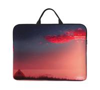 Red Sky At Night Starry Print Laptop Carrying Case, Laptop Sleeve Case, Computer Bag, Traveling Computer Cover For 14 Inch