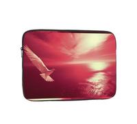 Red Sky Patterned Laptop Sleeve 17 Inch Shockproof for Slim Protective Notebook Computer Bag Briefcase