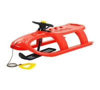 (red, sledge + wheel) vidaXL Sledge Polypropylene Outdoor Playset Snowracer Multi Colours/Models