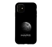 Red small Planet of Mars Astronomy Mission Chart Case for iPhone 11