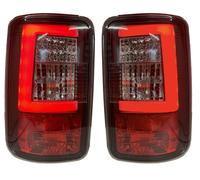 Red/Smoked LED Rear Tail Lights Pair For VW Caddy 2004-2015 LHD RHD Lightbar