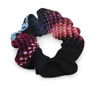 Red Snake Fashion Hair Bands Scrunchies for Women Soft Elastic Hair Ties Accessories
