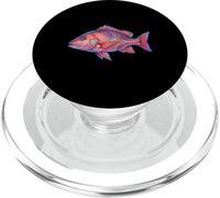 Red Snapper Fish Ocean Fishing Marine Life PopSockets PopGrip for MagSafe