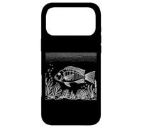 Red Snapper Line Art Aquarist Case for iPhone 17 Pro Max
