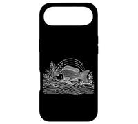 Red Snapper Line Art Fish Lover Case for iPhone Air