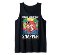 Red Snapper Whisperer Fish Lover Saltwater Fishing Ocean Tank Top