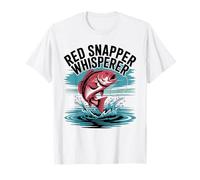 Red Snapper Whisperer Shirt Deep Sea Fishing Clothing Bass T-Shirt