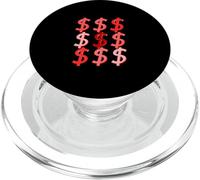 Red So Money Red Graphic PopSockets PopGrip for MagSafe