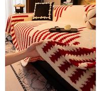 Red Sofa Cover - Multi-Purpose Protector for 1-5 Seater Sofas Comfortable Blanket 180x300cm Ideal for Home & Office Durable Sofa Slipcover
