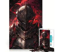 Red Soldier Spartan 1000 Pieces Jigsaw Puzzles for Teenagers Logic Train Toy Quiet Fun Smooth Cut Lovely Gift (38x26cm)