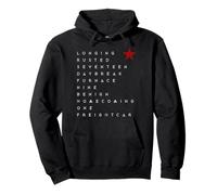 Red Soldier Trigger Words Winter Star Hero Russia Pullover Hoodie