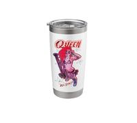 Red Sonja Ben Caldwell Comic Synthwave Queen Starlet Glitch Stainless Steel Insulated Tumbler